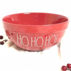 Rae Dunn Red Ho Ho Ho Mixing Bowl